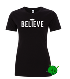 BELIEVE in UFO's Ladies Premium T-Shirt